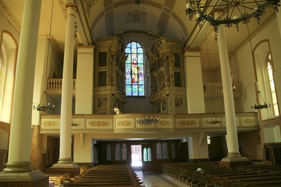 Orgel der ev. Kirche in Preußisch Holland