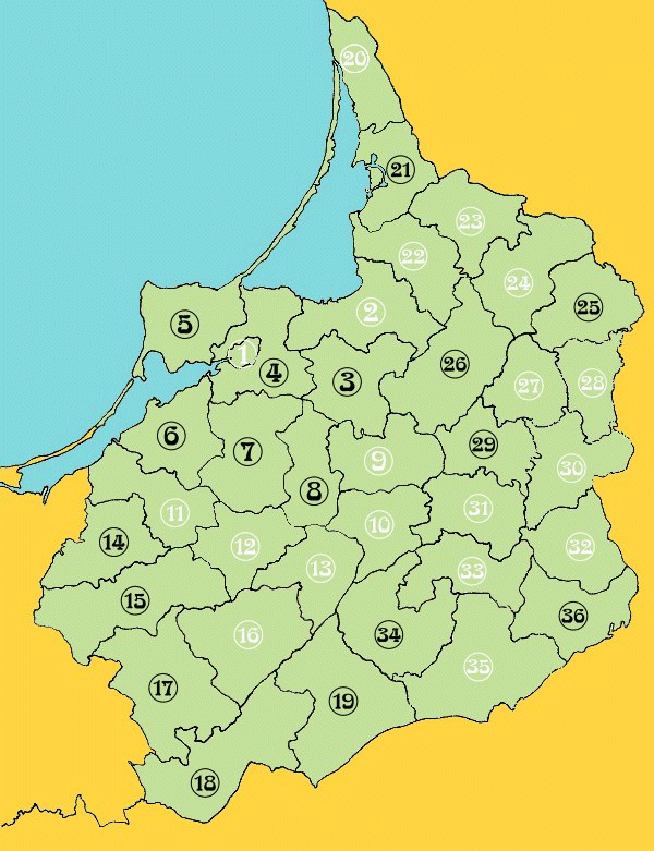 Landkreise Ostpreußens