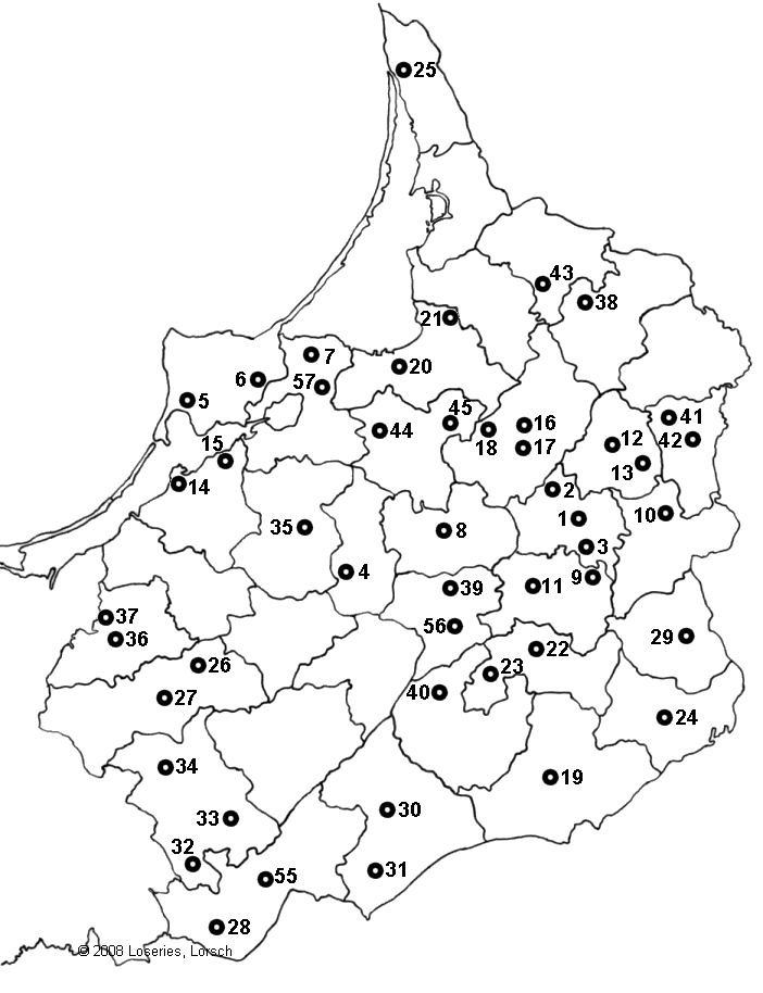 Schulzenämter Ostpreußens zwischen 1700 und 1725