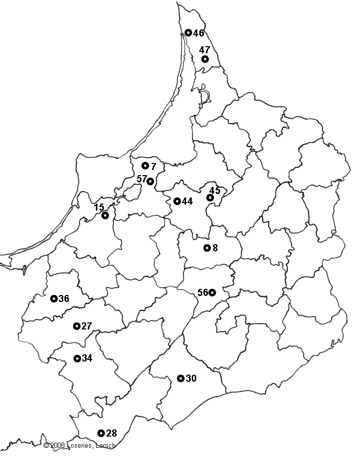 Schulzenämter Ostpreußens von 1748