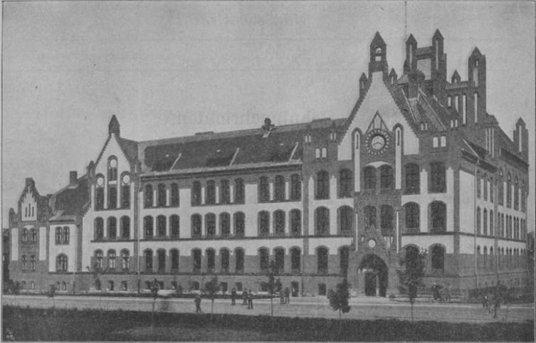 Die neue Friedrichschule Gumbinnen 1903