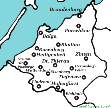 Kirchspiele des Landkreises Zinten (Heiligenbeil)