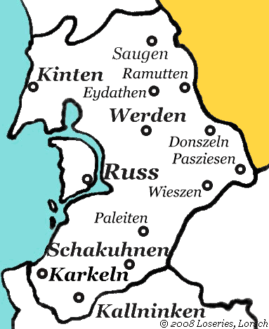 Kirchspiele des Landkreises Heydekrug